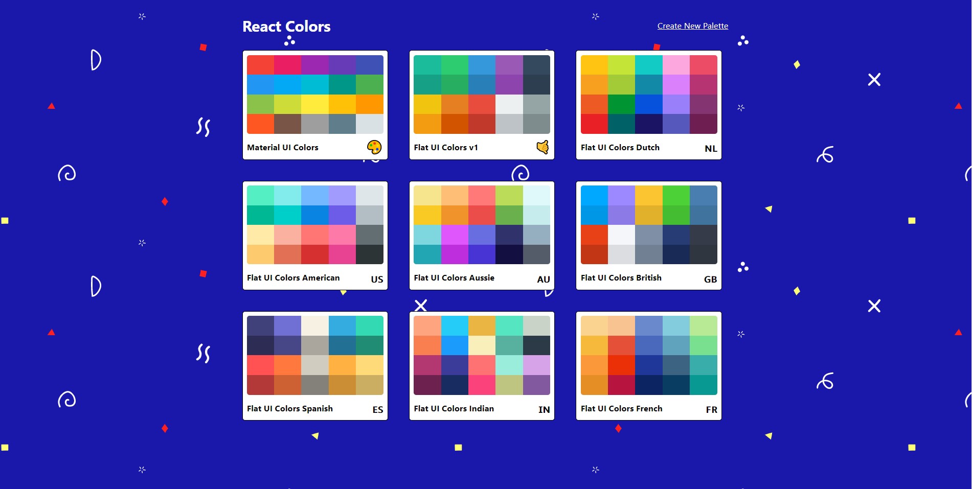 React Colors App